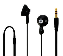 LOGIK  Gelly LGELBLK16 Headphones - Black